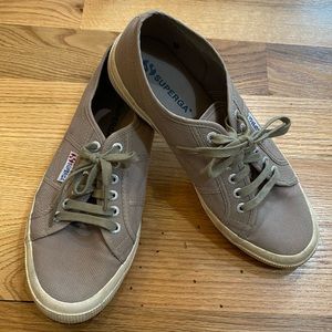 SUPERGA women’s neutral sneakers | size 10 (41 1/2)